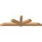 Ekena Millwork Kennewick Timber Gable Bracket, Western Red Cedar, 96"W x 28"H x 5 1/2"D x 5 1/2"F, 7/12 Pitch GBW096X28X0606KEN00SWR - alternate 4